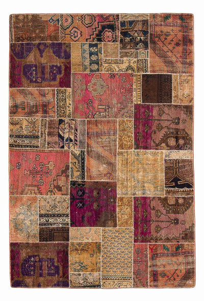 Patchwork Teppich 181x272cm - Orientteppich