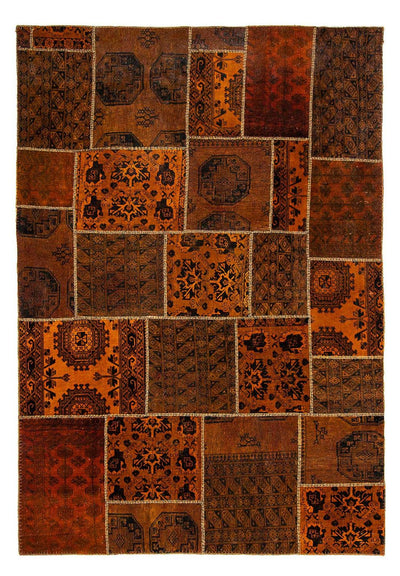 Patchwork Teppich 208 x 300 cm - mehrfarbig