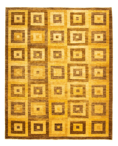 Ziegler Teppich 195x241cm - Orientteppich - dunkelbraun