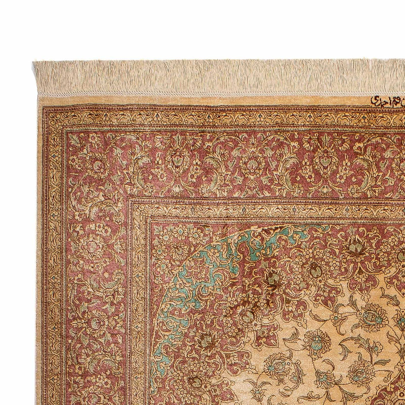 Ghom Teppich 198x134cm - Perserteppich