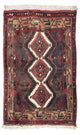 Perserteppich - Nomadic 115 x 78 cm - rot
