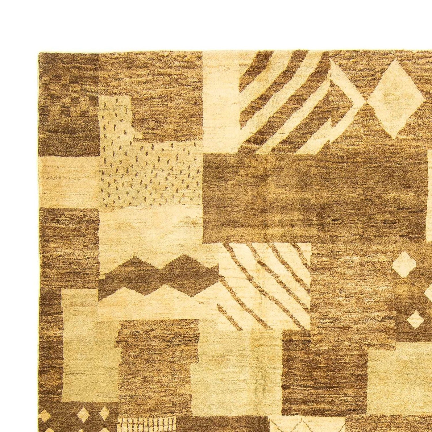 Gabbeh Teppich Indus 307x246cm - Wollteppich