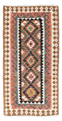 Kelim Teppich - Oriental 200 x 101 cm - hellbraun