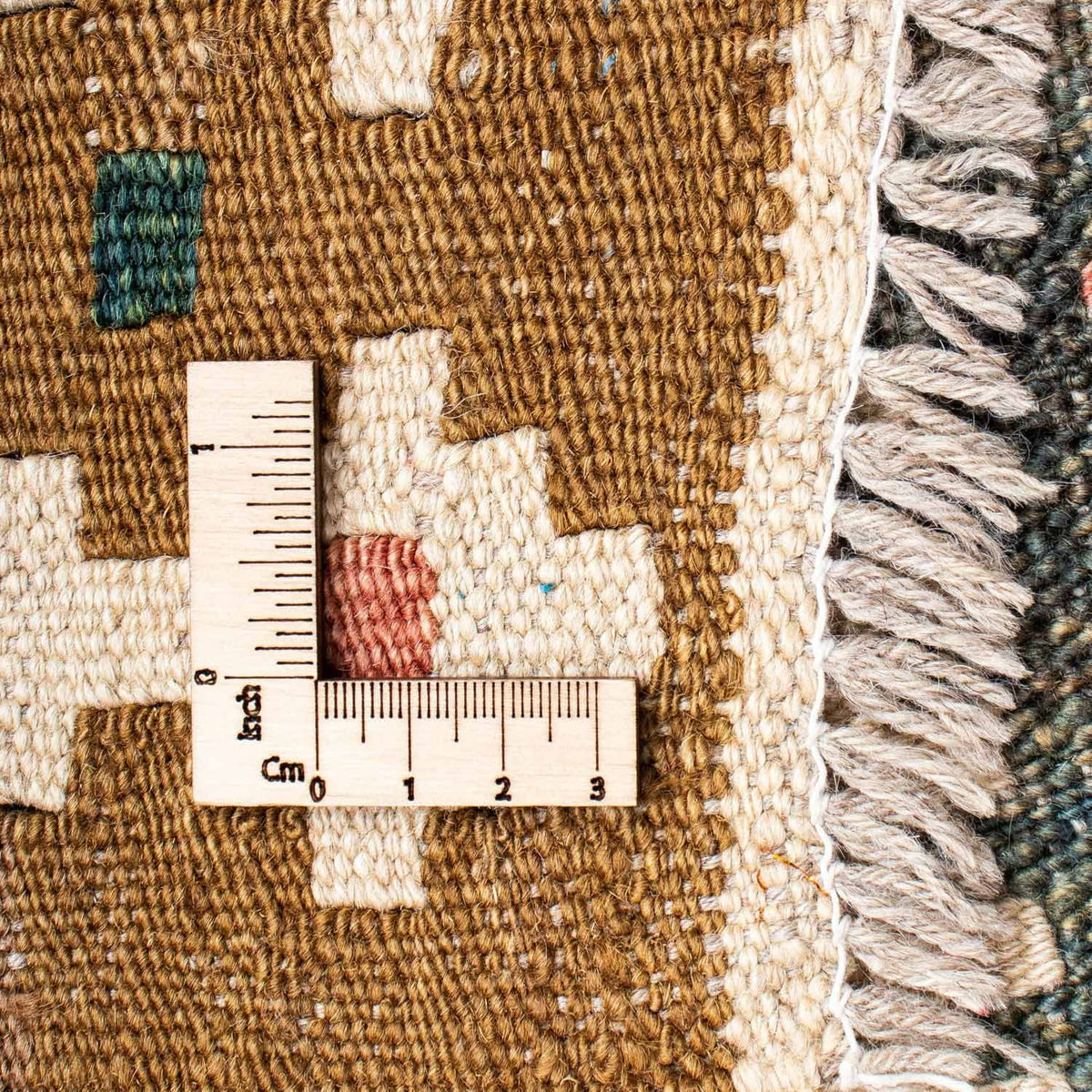 Kelim Teppich - Oriental 200 x 101 cm - hellbraun