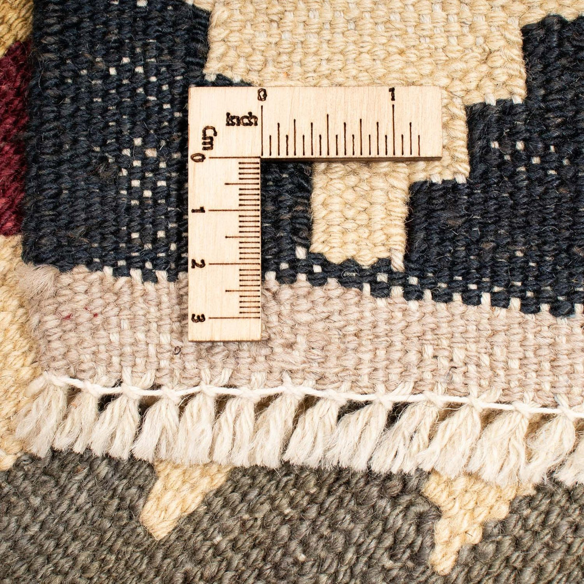 Kelim Teppich - Splash 207 x 163 cm - mehrfarbig