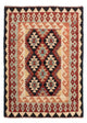 Kelim Maimene Teppich 202x151cm - Wollteppich
