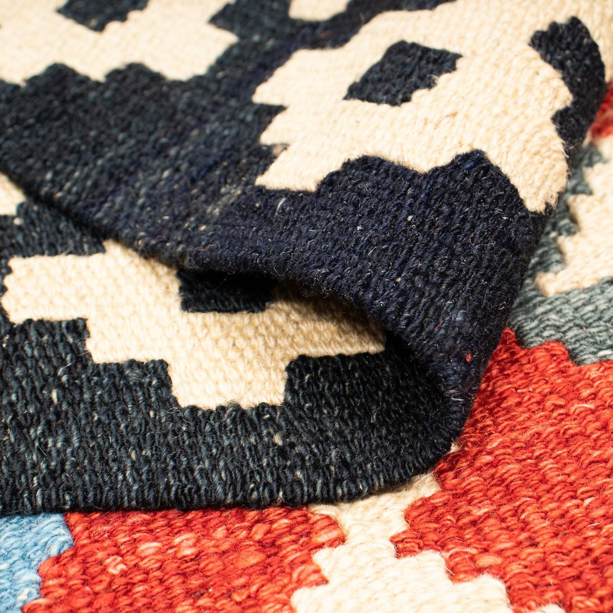 Kelim Teppich - Splash 199 x 163 cm