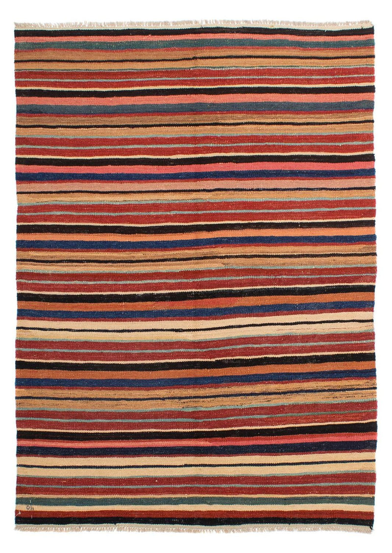 Kelim Teppich - Splash 204 x 145 cm - mehrfarbig