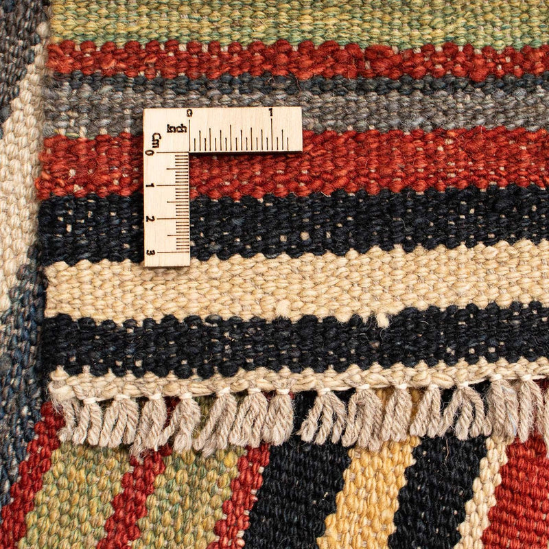 Kelim Teppich - Splash 195 x 152 cm - mehrfarbig