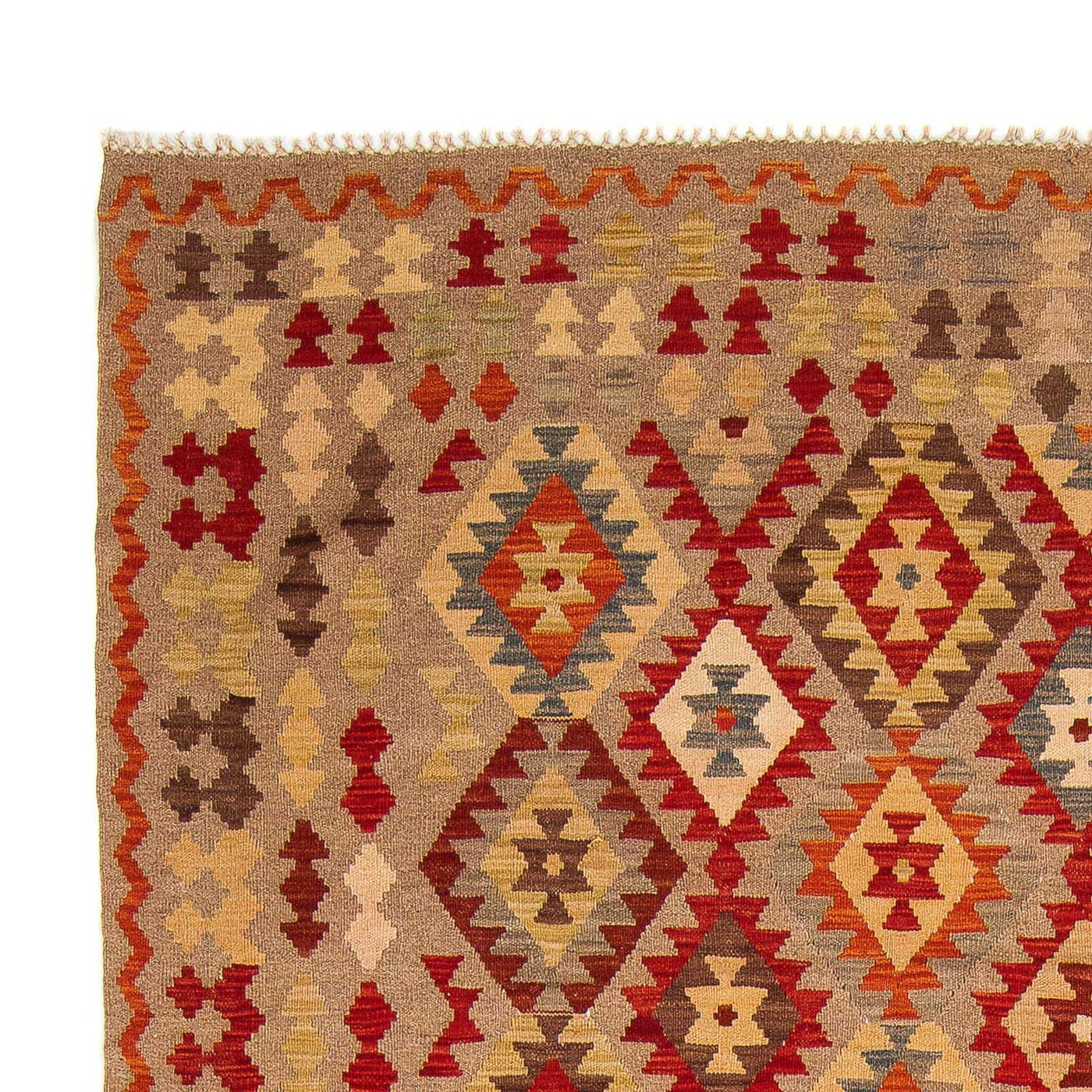 Kelim Teppich - Splash 292 x 205 cm - mehrfarbig