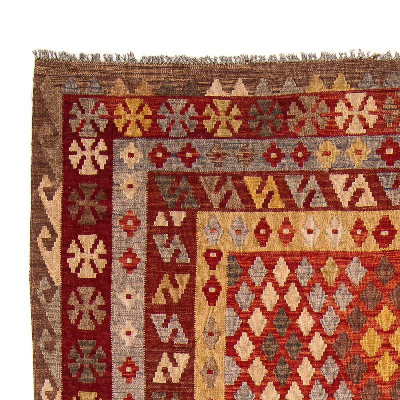 Kelim Teppich - Splash 304 x 204 cm - mehrfarbig