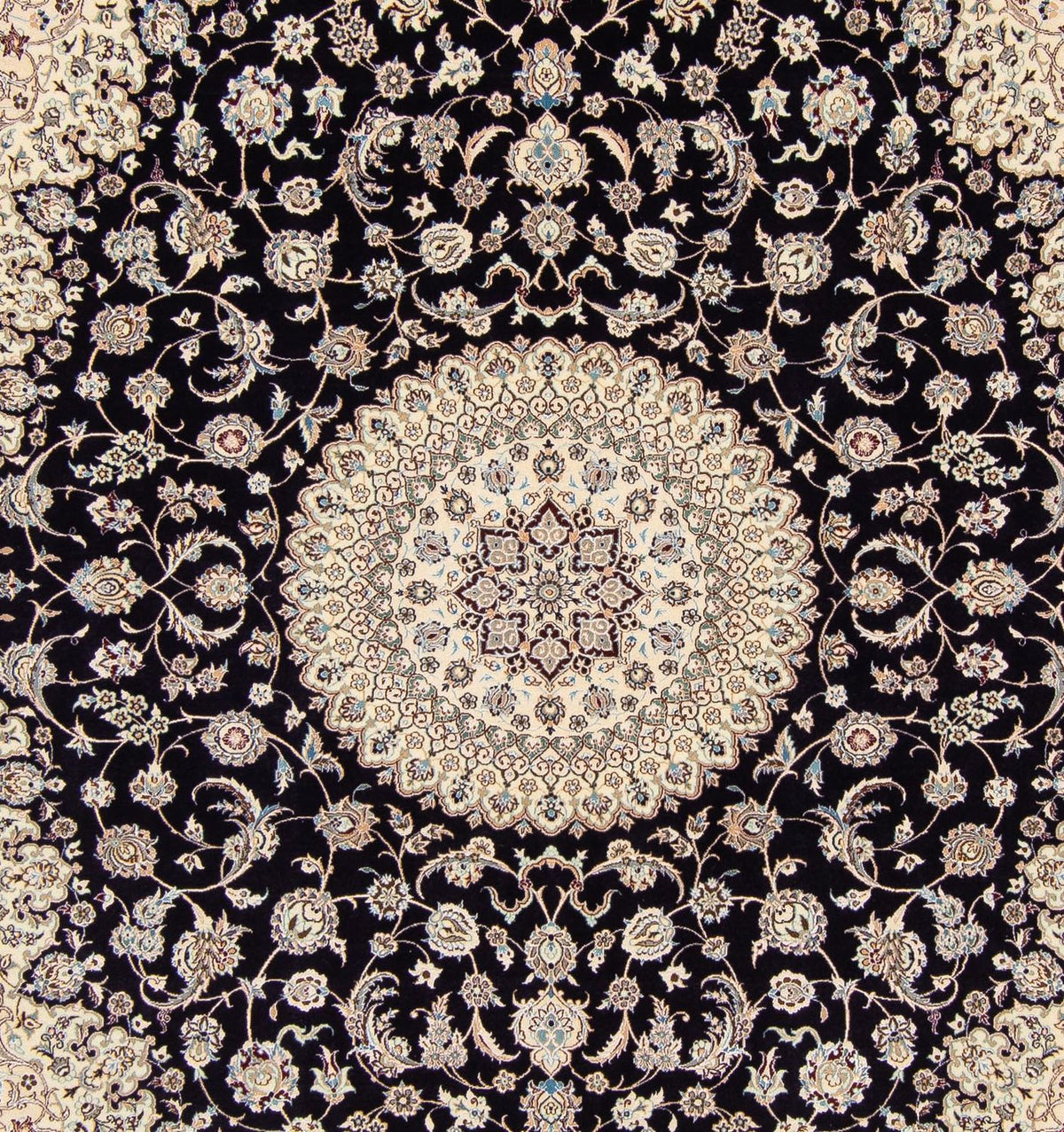 Perserteppich - Nain - Premium 250 x 206 cm Teppich Wohnzimmer