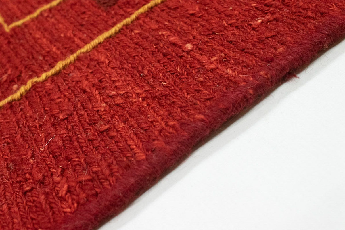 Gabbeh Teppich - Perser 178 x 120 cm - rot