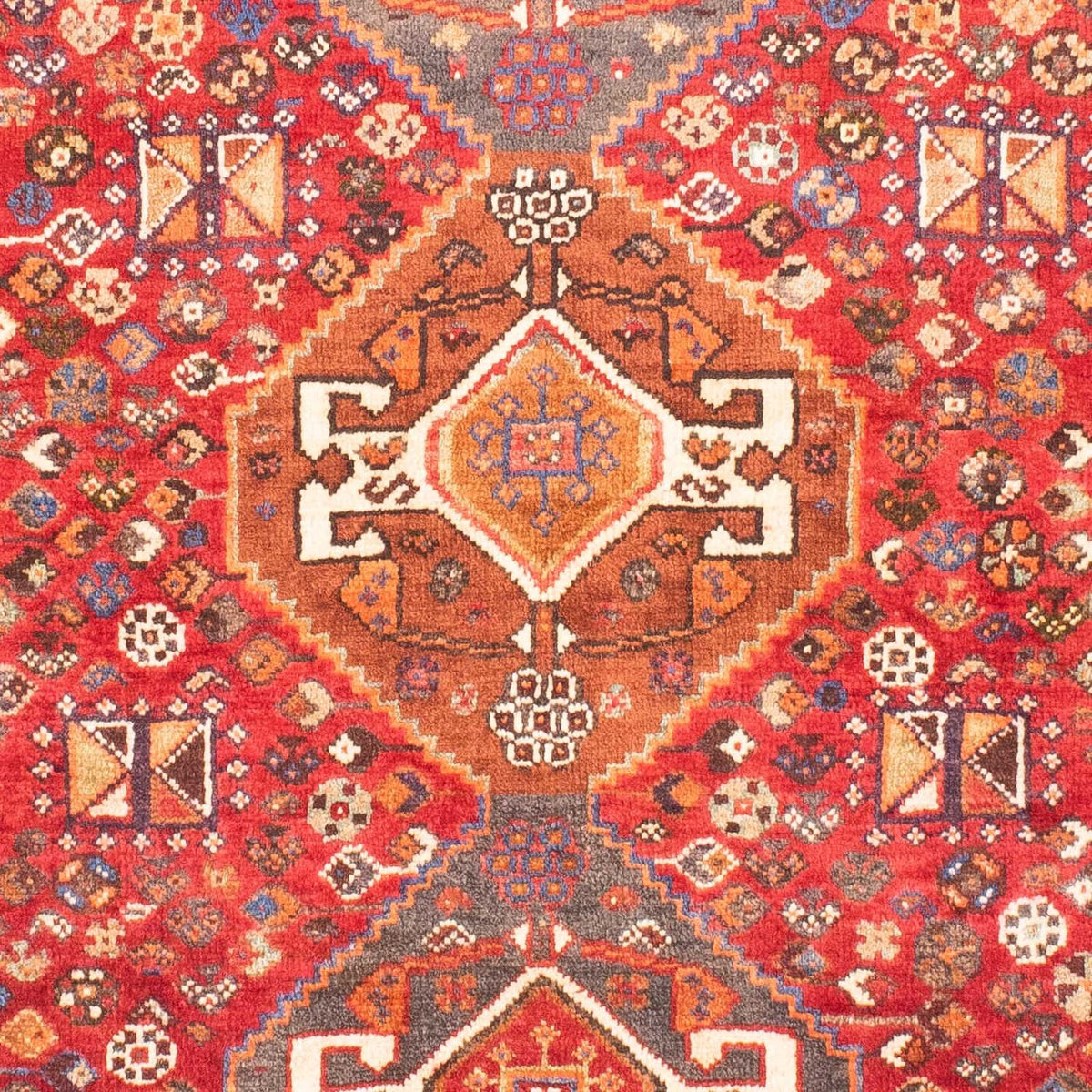 Perserteppich - Nomadic 155 x 112 cm - rot