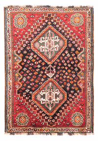 Perserteppich - Nomadic 157 x 113 cm - dunkelblau