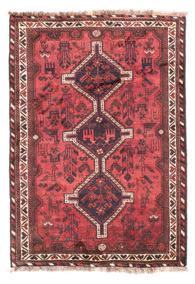 Perserteppich - Nomadic 160 x 112 cm - rot