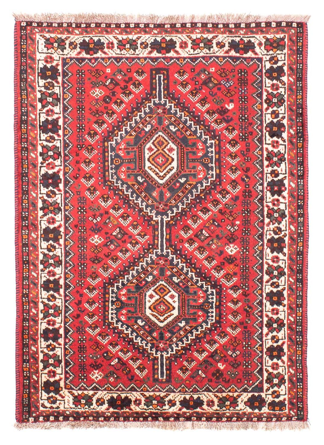 Perserteppich - Nomadic 155 x 110 cm - rot