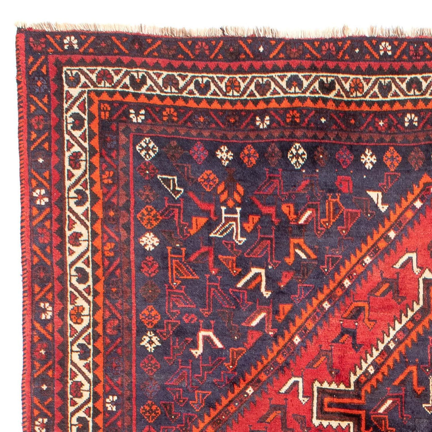 Perserteppich - Nomadic 300 x 215 cm - dunkelrot