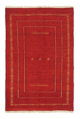 Gabbeh Teppich - Perser 170 x 112 cm - rot