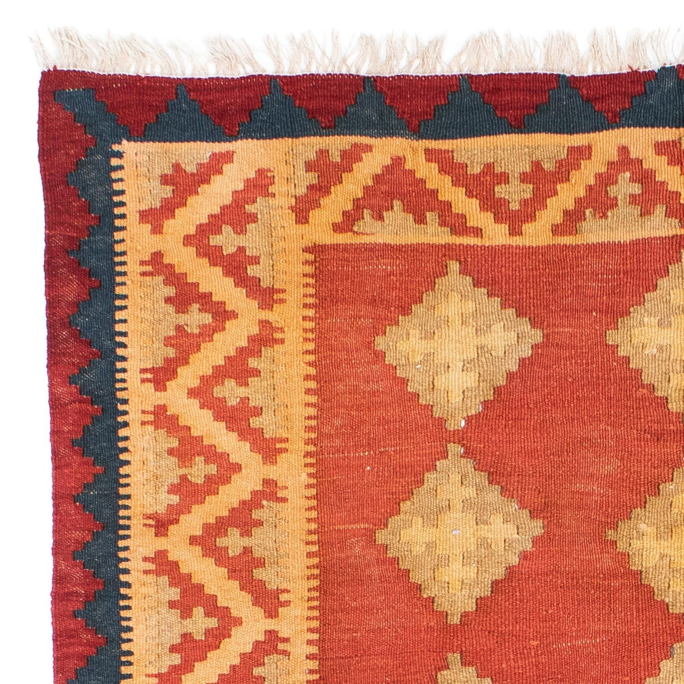 Kelim Teppich - Oriental 190 x 120 cm - orange