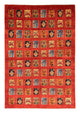 Ziegler Teppich 227 x 160 cm - rot