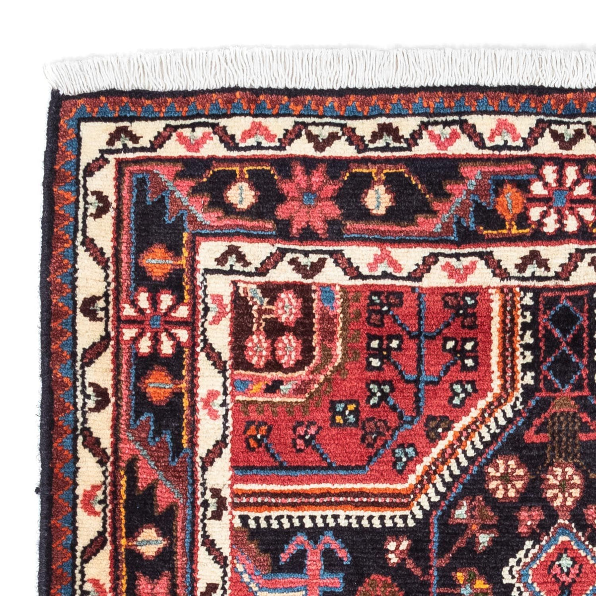 Perserteppich - Nomadic 121 x 82 cm - dunkelblau