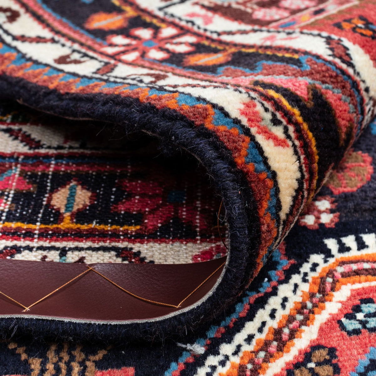 Perserteppich - Nomadic 121 x 82 cm - dunkelblau