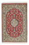 Kaschmar Teppich 64x96cm - Orientteppich - Rechteckig / Dunkelrot / 64 x 96 cm Rechteckig