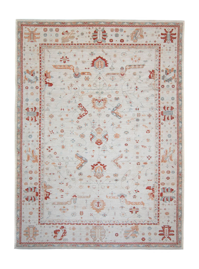Ziegler Teppich - Usak 342 x 252 cm - beige