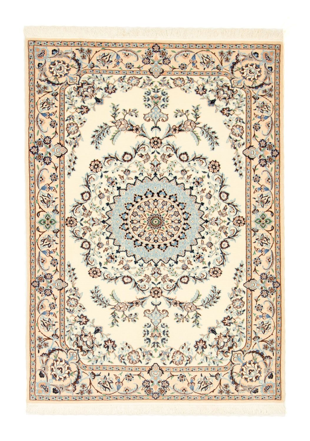 Perserteppich - Nain - Royal 146 x 98 cm - beige
