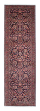 Perserteppich - Bidjar - Royal 298 x 83 cm - dunkelblau