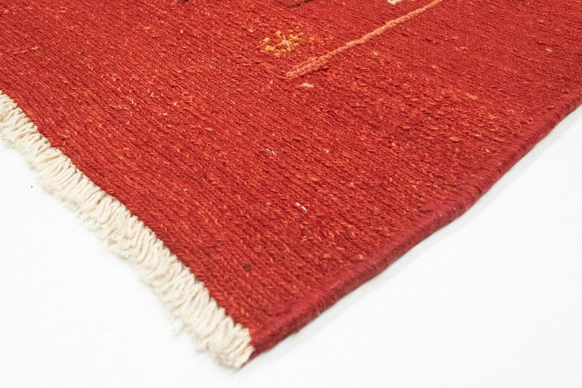 Gabbeh Teppich - Perser 200 x 142 cm - rot