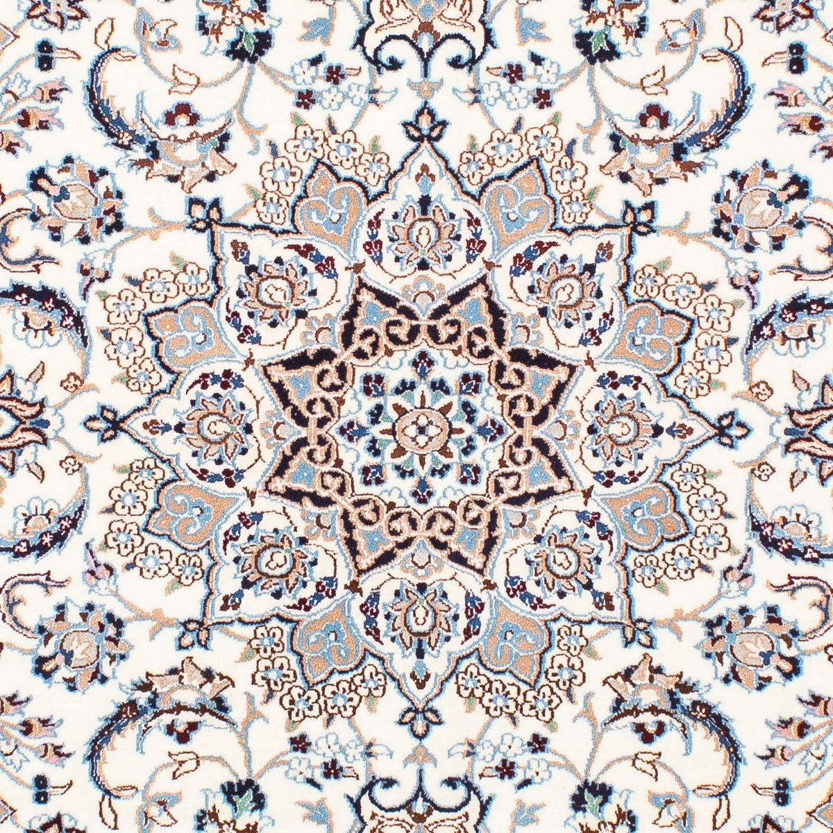 Perserteppich - Nain - Royal 199 x 128 cm Wohnzimmer Teppich