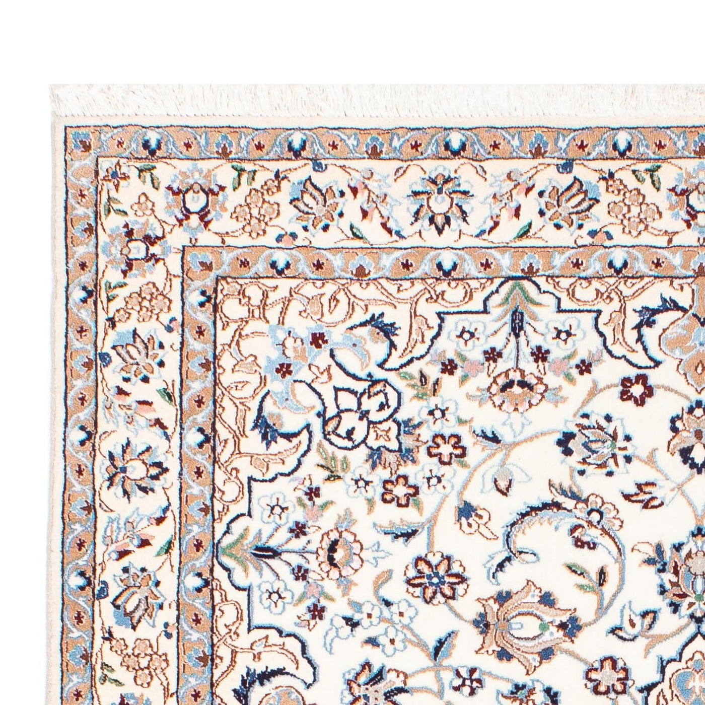 Perserteppich - Nain - Royal 199 x 128 cm Wohnzimmer Teppich