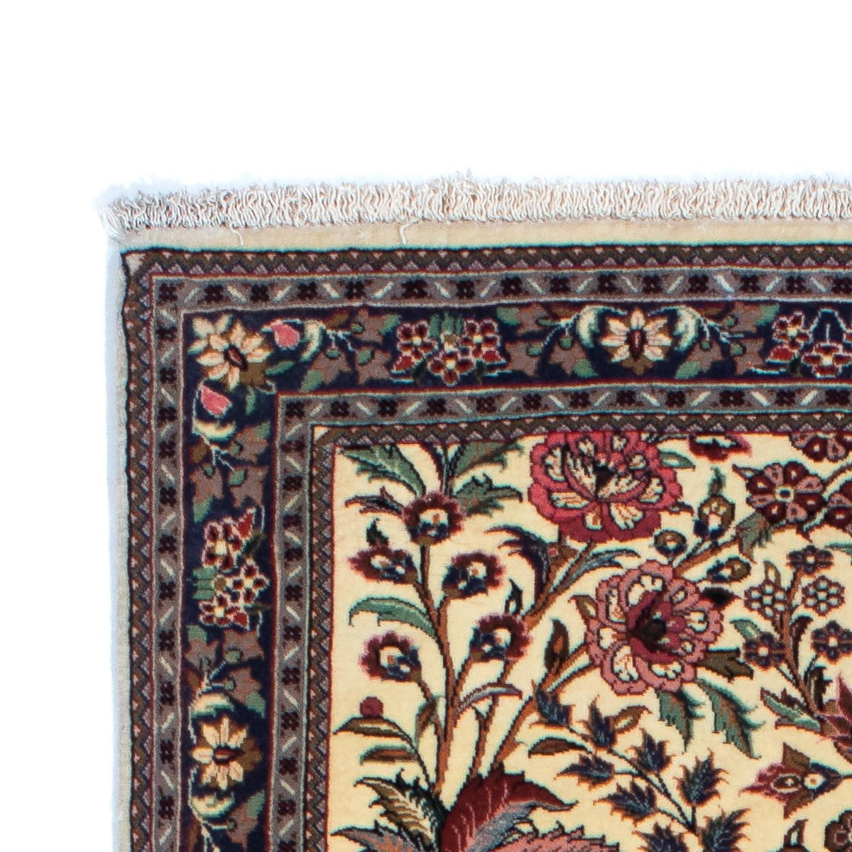 Ghom Teppich 70x212cm - Perserteppich - beige