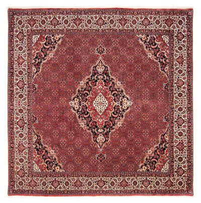 Bidjar Teppich 253x253cm - Perserteppich - dunkelrot