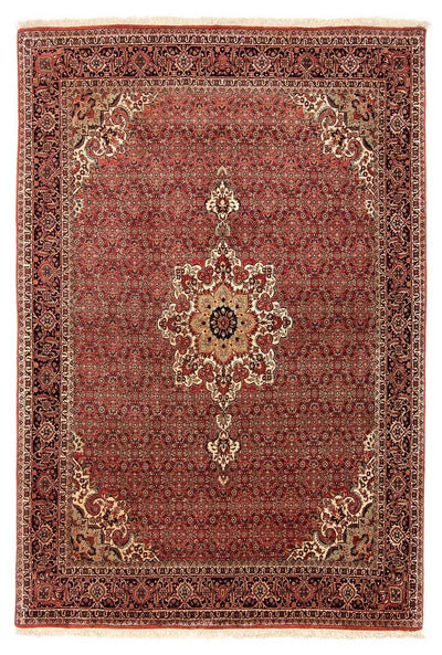 Bidjar Teppich 170x232cm - Perserteppich - dunkelrot