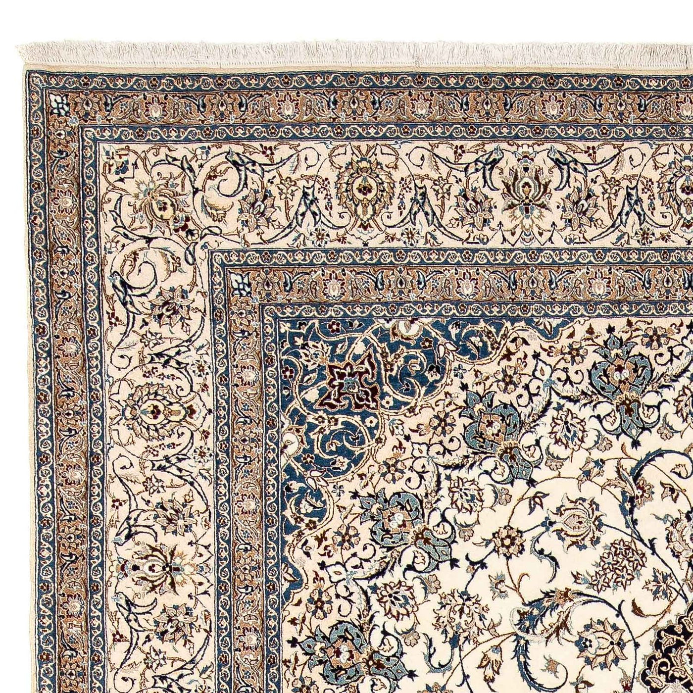 Perserteppich - Nain - Premium 310 x 210 cm Teppich Wohnzimmer