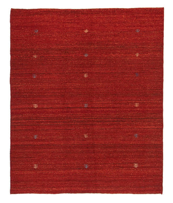 Gabbeh Teppich - Perser 189 x 152 cm - rot