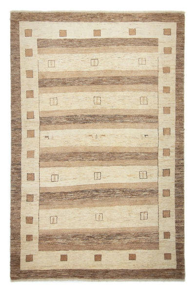 Gabbeh Persisch Teppich 197x295cm - Perserteppich Wollteppich