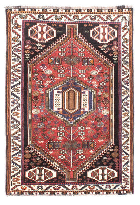 Perserteppich - Nomadic 154 x 104 cm - rot
