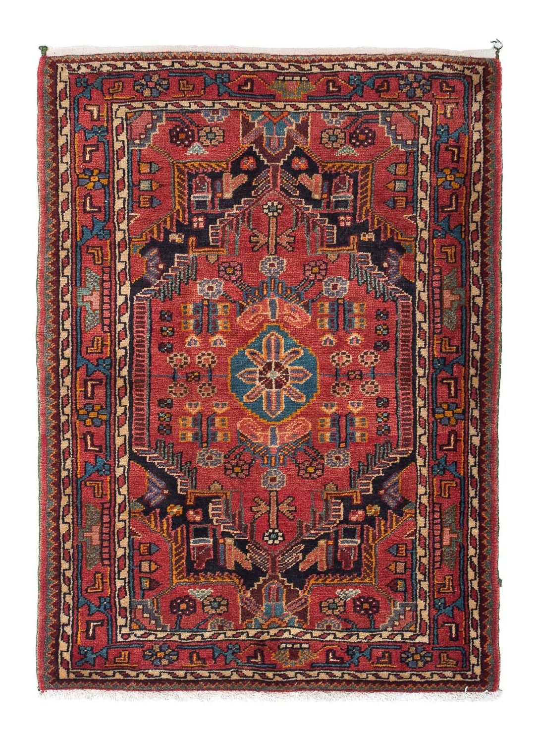 Perserteppich - Nomadic 130 x 90 cm - rot