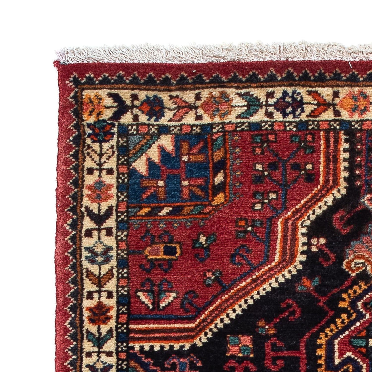 Perserteppich - Nomadic 122 x 78 cm - dunkelblau