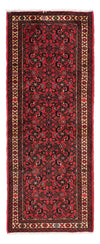 Hosseinabad Teppich 75x195cm - Perserteppich - Läufer / Dunkelrot / 75 x 195 cm Läufer