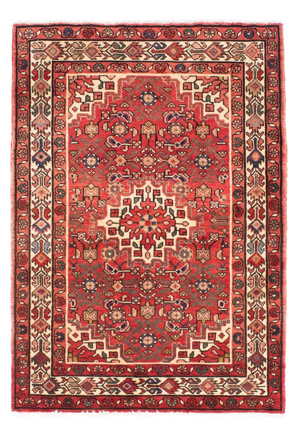 Perserteppich - Nomadic 155 x 110 cm - rot