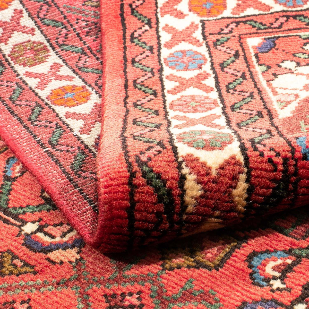 Perserteppich - Nomadic 140 x 106 cm - rot