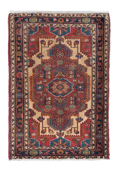 Perserteppich - Nomadic 95 x 130 cm - mehrfarbig