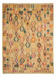Kelim Teppich - Splash 287 x 199 cm - beige