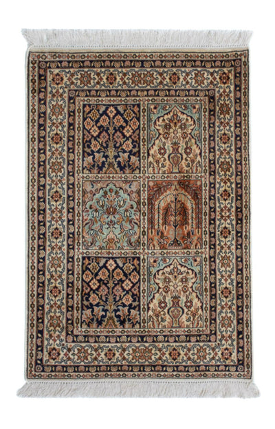 Kaschmir Seide Teppich 63x93cm - Orientteppich