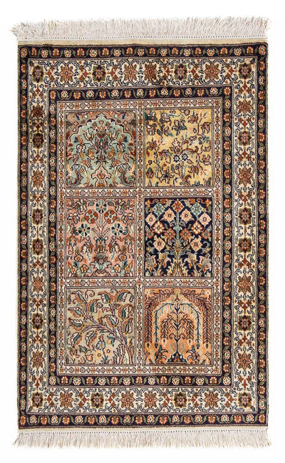 Kaschmar Teppich 63x96cm - Orientteppich - mehrfarbig